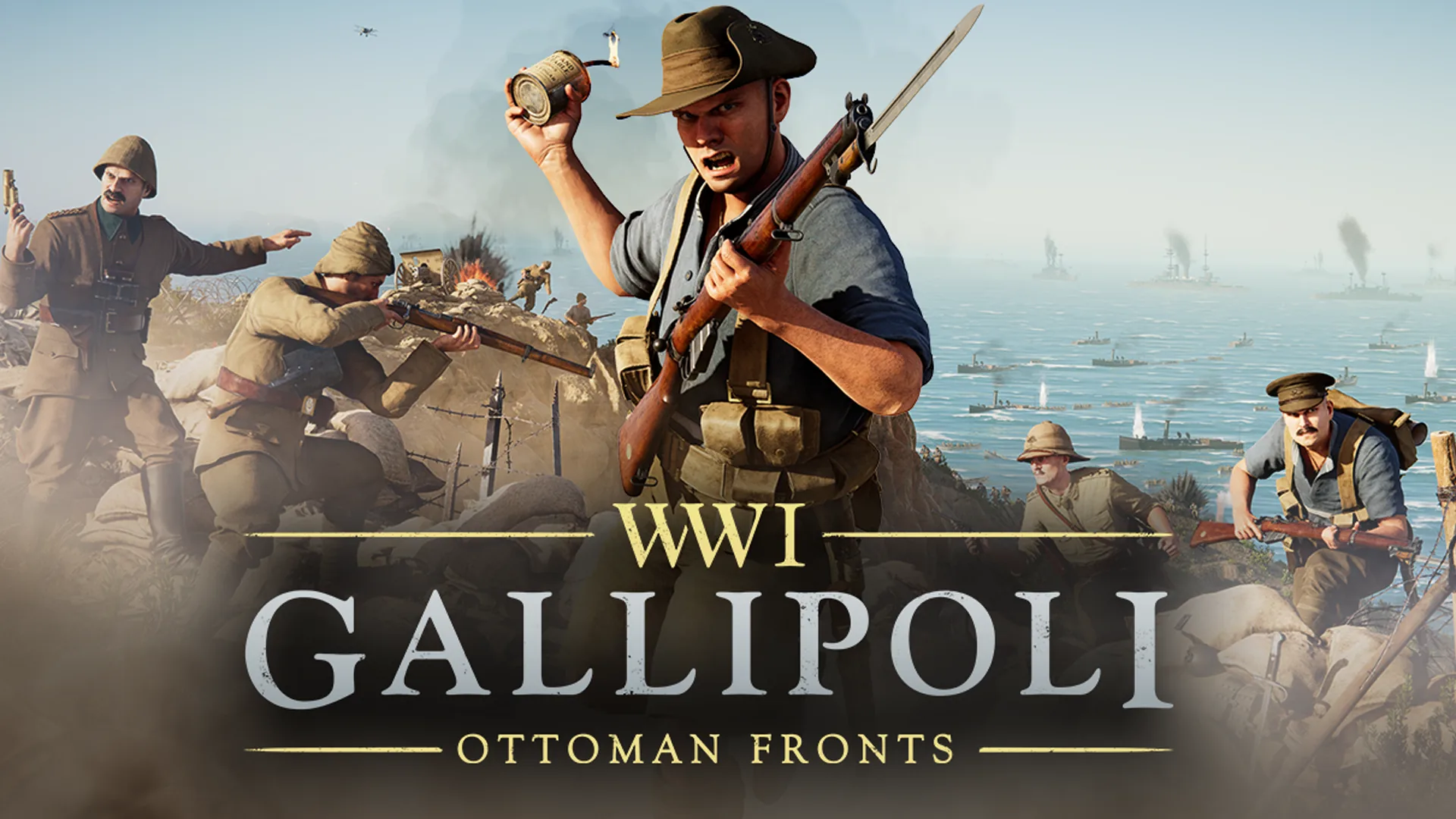 WW1 GAME SERIES: GALLIPOLI key art