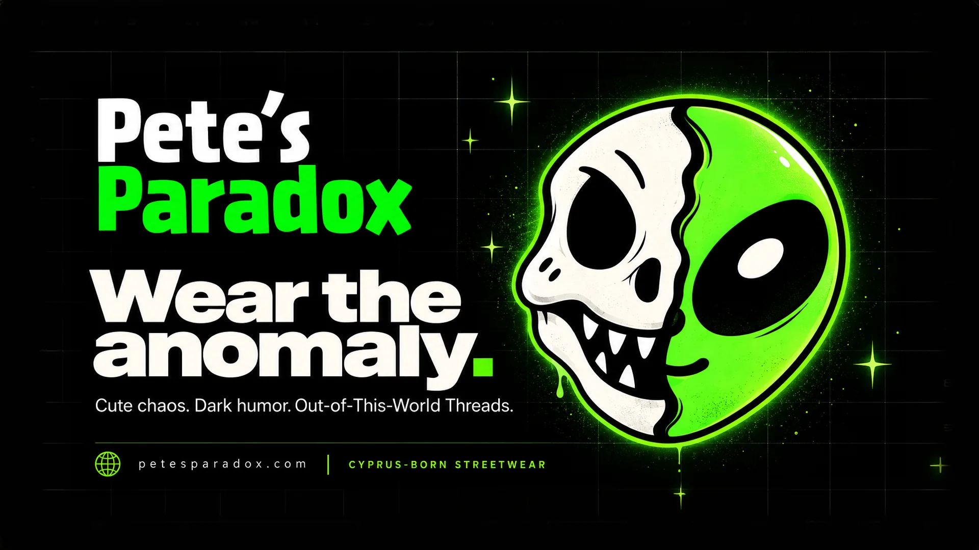 Pete’s Paradox brand key art