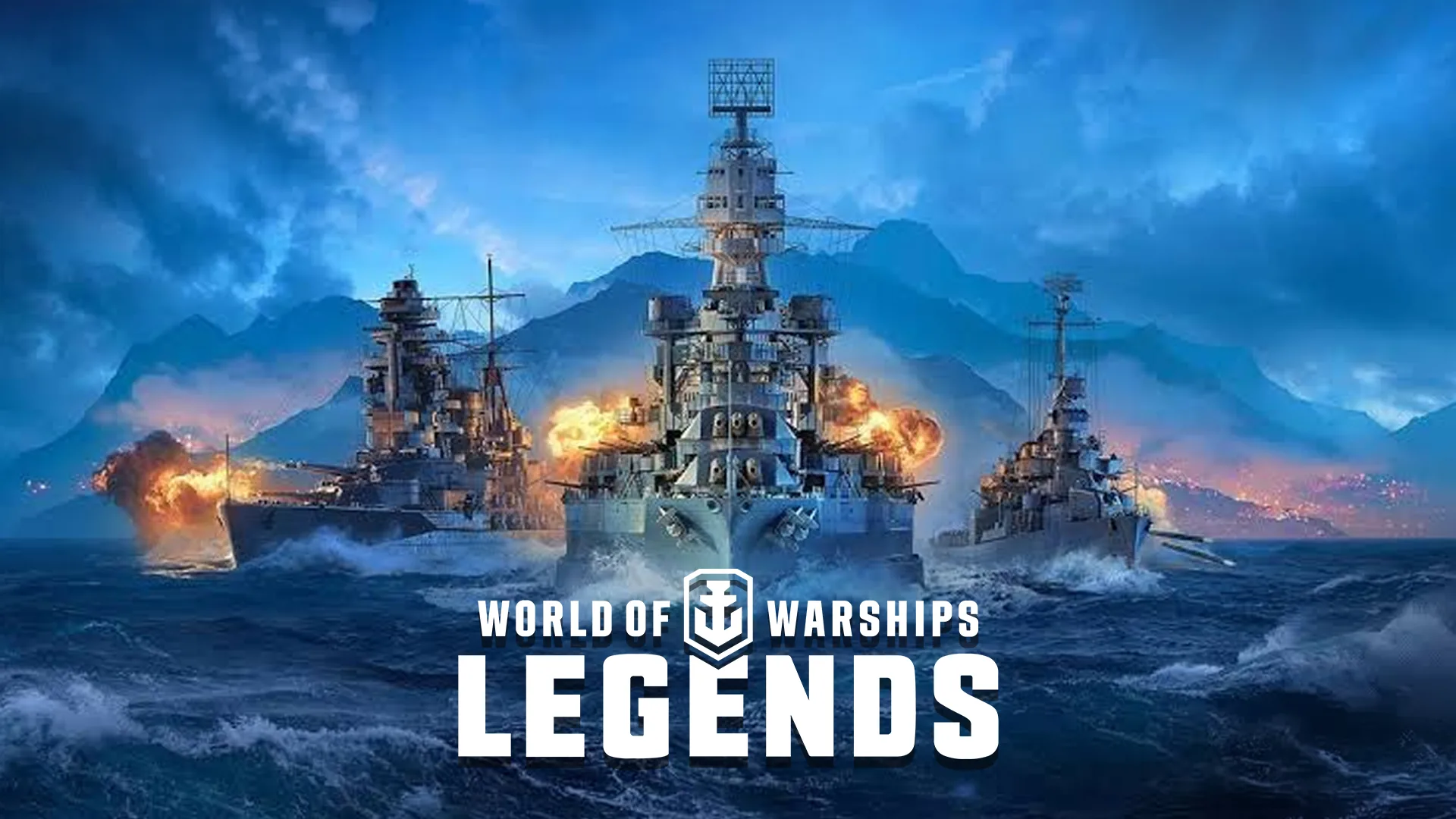 WORLD OF WARSHIPS CONSOLE key art